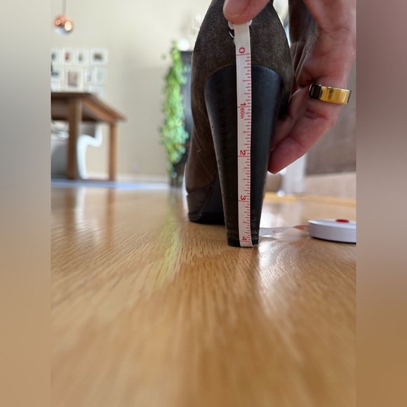 Kennel & Schmenger Schuhmanufaktur Gray Suede Ankle Boots - Size 6 1/2 - Picture 10 of 11